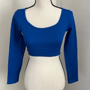 Ribbed Crop Top Size M